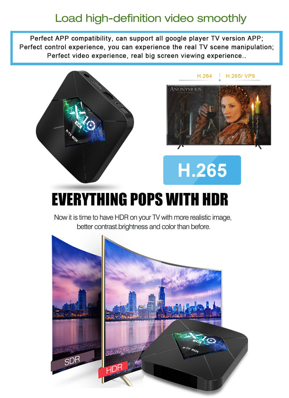 Good Looking Design Android TV BOX, 2G 16G Quad Core Smart TV Box